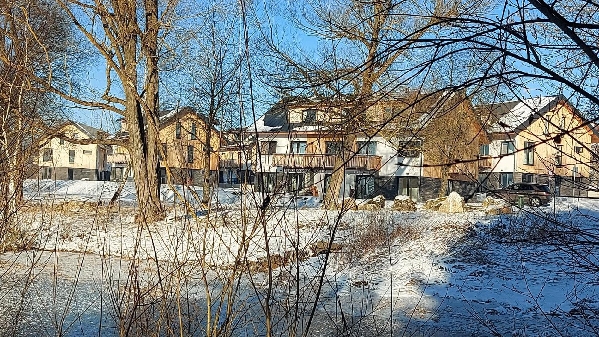Lipno Apartments Bergmax, Ski Areal Lipno 16Min Dojezd - Resort Male Lipno S Terasou A Zahradkou, Parking Free Cerna v Posumavi Luaran gambar
