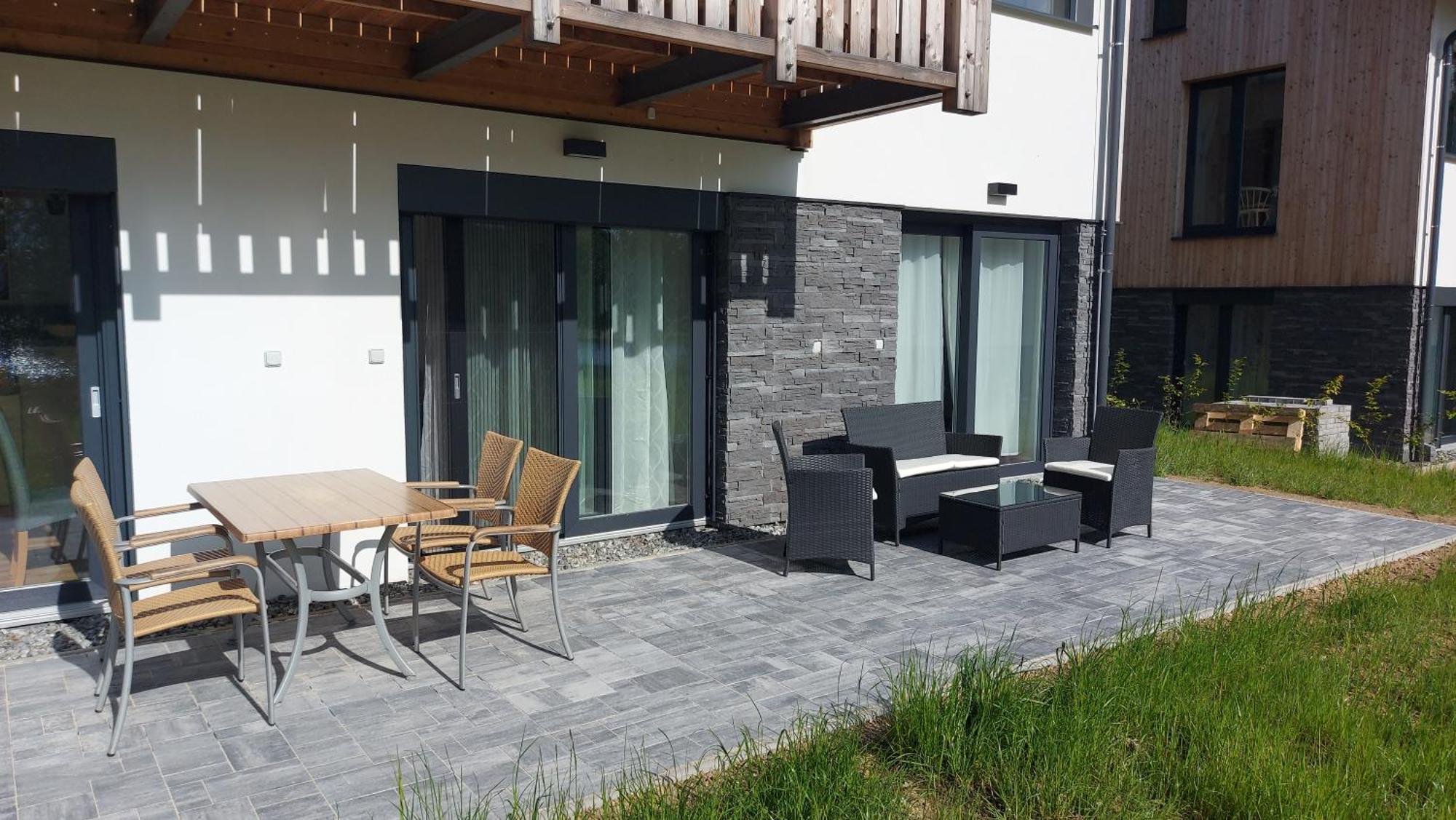 Lipno Apartments Bergmax, Ski Areal Lipno 16Min Dojezd - Resort Male Lipno S Terasou A Zahradkou, Parking Free Cerna v Posumavi Luaran gambar